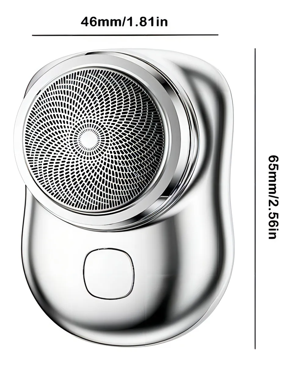 Afeitado Profesional al Instante - Mini Afeitadora Portátil 7200RPM